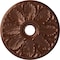 Ekena Millwork Milan Ceiling Medallion (Fits Canopies up to 4 5/8"), 24 1/2"OD x 3 1/2"ID x 1"P, Copper Penny CM24MICPS - alternate 1